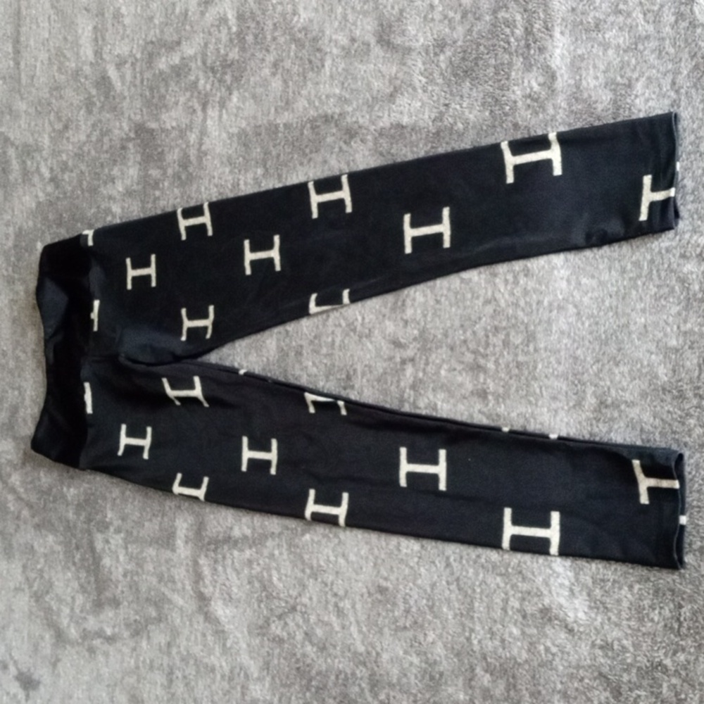 Goldsheep initial monogram letter I leggings